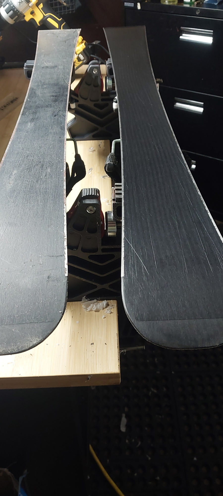 Untuned (left) vs. tuned (right)