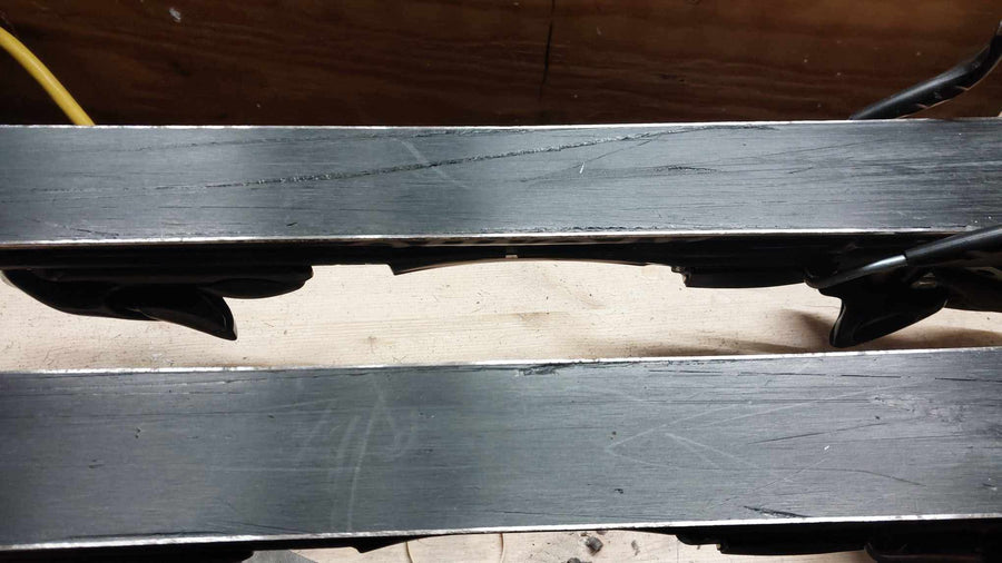 Dried out and scratched