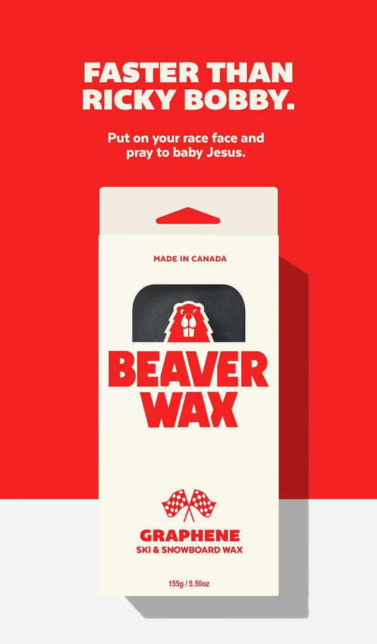 Beaverwax Graphene ski and snowboard wax